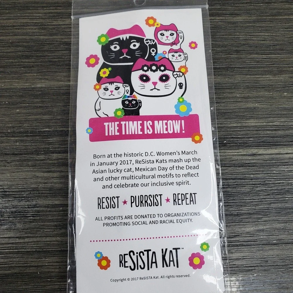Resista Kat 2 Piece Cat Themed Nature Backpack Buttons TREE HUGGER,‎ Outdoor Kat